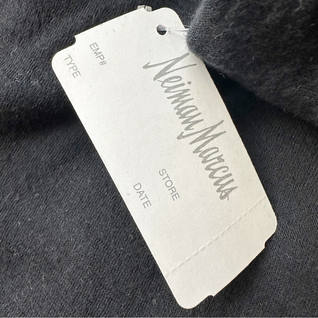 Nwt Majestic Paris For Neiman Marcus Cashmere Cotton Sweater With Pockets Large — image 4 of 8